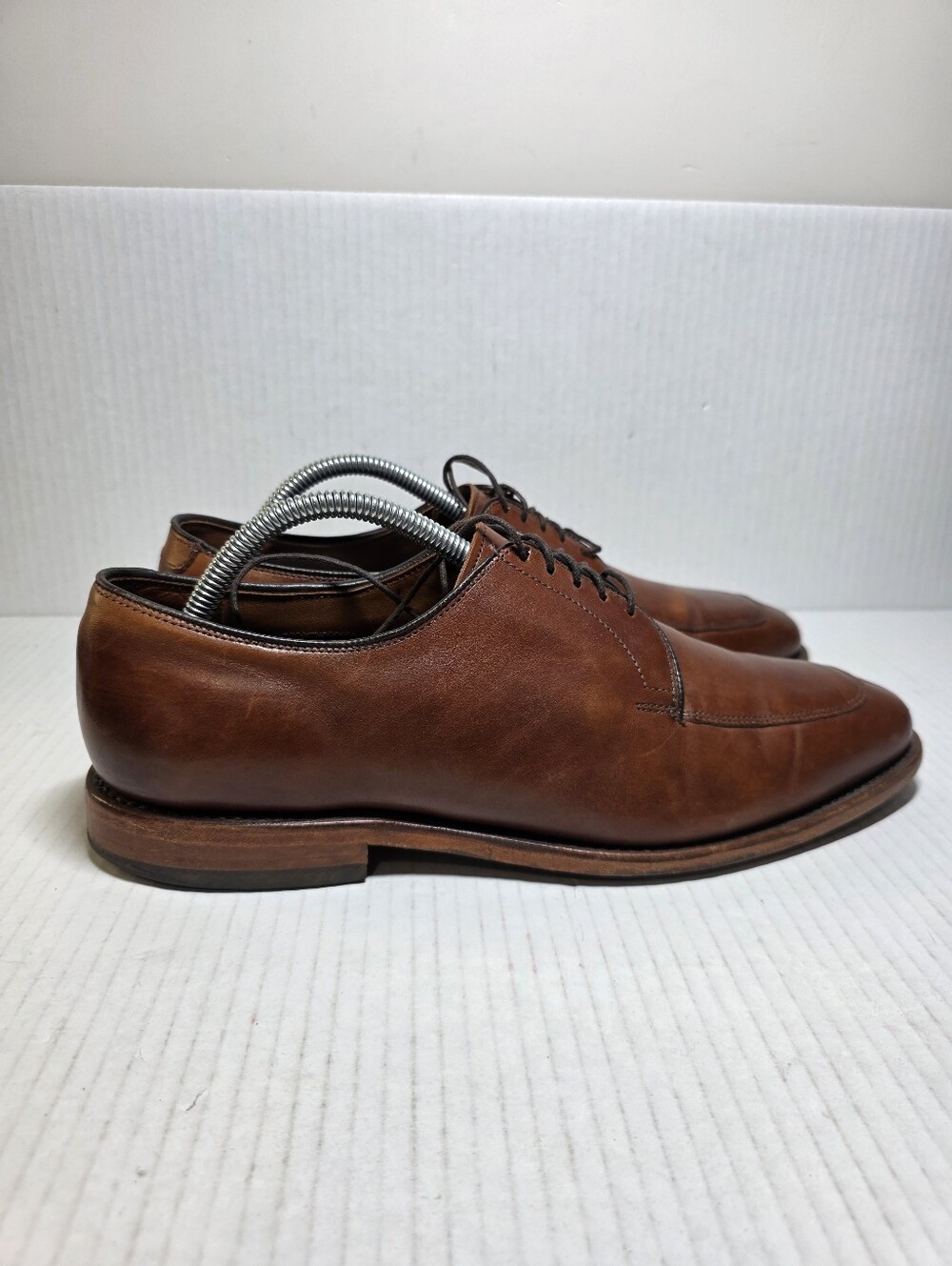 Allen Edmonds Delray Blucher Mens Dress Shoes Split Toe Size 9DDark Chili